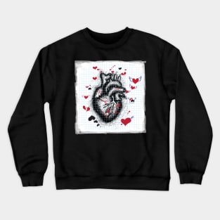 Heart heart Crewneck Sweatshirt